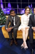 LILY JAMES at The Jonathan Ross Show in London 21/12/2015