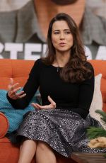 LINDA CARDELLINI at Despierta America in Miami 12/17/2015