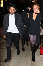 LINDSAY LOHAN Night Out in New York 12/22/2015