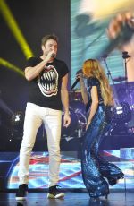 LINDSAY LOHAN Performs at O2 Arena in London 12/08/2015