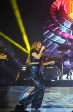LINDSAY LOHAN Performs at O2 Arena in London 12/08/2015