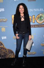 LISA EDELSTEIN at Cirque Du Soleil’s Kurious-Cabinet of Curiosites Opening Night in Los Angeles 12/09/2015