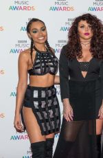 LITTLE MIX at BBC Music Awards 2015 in Birmingham 12/10/2015