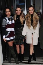 LITTLE MIX at BBC Radio Studios in London 12/18/2015