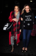 LITTLE MIX Leaves Zebrano Bar in London 12/17/2015