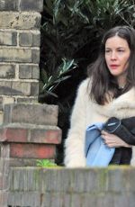 LIV TYLER Involved in a Car Accident in London 12/24/2015