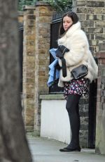 LIV TYLER Involved in a Car Accident in London 12/24/2015