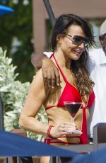 LIZZIE CUNDY at a Beach in Barbado 12/27/2015