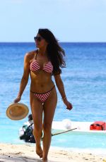LIZZIE CUNDY in Bikini at Beach in Barbados 12/26/2015