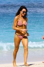 LIZZIE CUNDY in Bikini at Beach in Barbados 12/26/2015