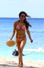 LIZZIE CUNDY in Bikini at Beach in Barbados 12/26/2015
