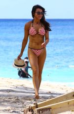LIZZIE CUNDY in Bikini at Beach in Barbados 12/26/2015