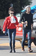 LUCY HALE Out and About in Los Angeles 12/19/2015