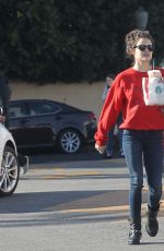 LUCY HALE Out and About in Los Angeles 12/19/2015
