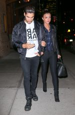 LUCY MECKLENBURGH Leaves Her Hotel in New York 12/21/2015