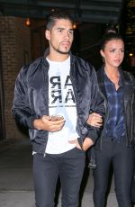 LUCY MECKLENBURGH Leaves Her Hotel in New York 12/21/2015