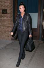 LUCY MECKLENBURGH Leaves Her Hotel in New York 12/21/2015