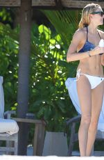 LUCY WATSON and STEPHANIE PRATT in Bikinis on Vacation in Maldives 12/17/2015