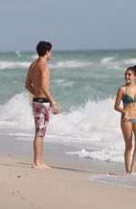 MADISON BEER in Bikini at a Beach in Miami 12/27/2015