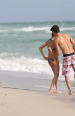 MADISON BEER in Bikini at a Beach in Miami 12/27/2015