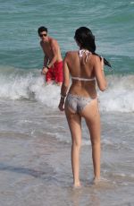 MADISON BEER in Bikini in Miami 12/30/1015