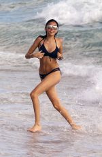 MADISON BEER in Bikini on the Beach in Miami 12/28/2015