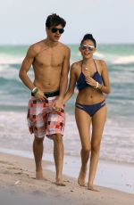 MADISON BEER in Bikini on the Beach in Miami 12/28/2015