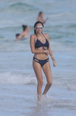 MADISON BEER in Bikini on the Beach in Miami 12/28/2015