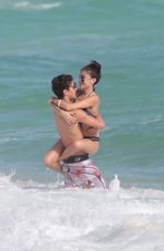 MADISON BEER in Bikini on the Beach in Miami 12/28/2015