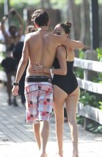 MADISON BEER in Swimsuit Out in Miami 12/31/2015