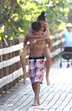 MADISON BEER in Swimsuit Out in Miami 12/31/2015