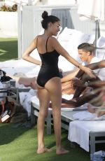 MADISON BEER in Swimsuit Out in Miami 12/31/2015