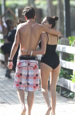 MADISON BEER in Swimsuit Out in Miami 12/31/2015