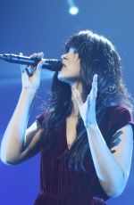 MARIA MENA at 2015 Night of the Proms Tour at Barclaycard Arena in Hamburg 12/04/2015