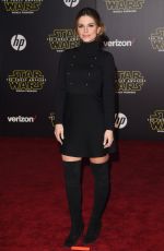 MARIA MENOUNOS at Star Wars: Episode VII – The Force Awakens Premiere in Hollywood 12/14/2015
