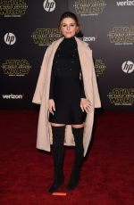 MARIA MENOUNOS at Star Wars: Episode VII – The Force Awakens Premiere in Hollywood 12/14/2015