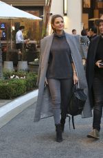 MARIA MENOUNOS Out for Dinner at Blue Ribbon Sushi Bar & Grill in West Hollywood 12/13/2015