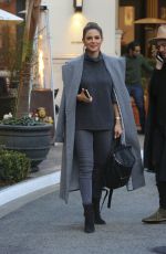 MARIA MENOUNOS Out for Dinner at Blue Ribbon Sushi Bar & Grill in West Hollywood 12/13/2015
