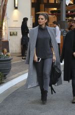 MARIA MENOUNOS Out for Dinner at Blue Ribbon Sushi Bar & Grill in West Hollywood 12/13/2015