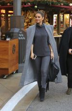 MARIA MENOUNOS Out for Dinner at Blue Ribbon Sushi Bar & Grill in West Hollywood 12/13/2015