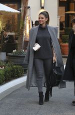 MARIA MENOUNOS Out for Dinner at Blue Ribbon Sushi Bar & Grill in West Hollywood 12/13/2015