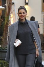 MARIA MENOUNOS Out for Dinner at Blue Ribbon Sushi Bar & Grill in West Hollywood 12/13/2015