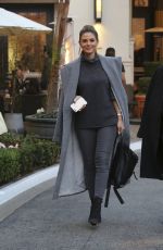 MARIA MENOUNOS Out for Dinner at Blue Ribbon Sushi Bar & Grill in West Hollywood 12/13/2015