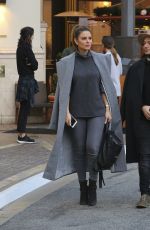 MARIA MENOUNOS Out for Dinner at Blue Ribbon Sushi Bar & Grill in West Hollywood 12/13/2015