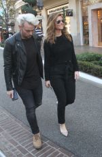 MARIA MENOUNOS Out Shopping at the Grove in West Hollywood 12/03/2015
