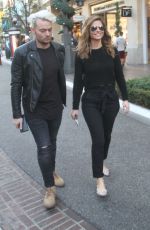 MARIA MENOUNOS Out Shopping at the Grove in West Hollywood 12/03/2015