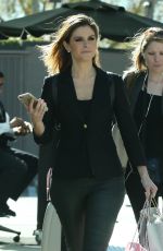 MARIA MENOUNOS Out Shopping in Los Angeles 12/23/2015