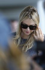 MARIA SHARAPOVA Arrives at Brisbane Airport 12/29/2015