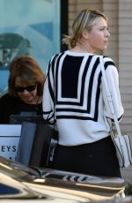 MARIA SHARAPOVA Out for Christmas Shopping in Beverly Hills 12/18/2015