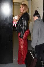 MARIAH CAREY Night Out in New York 12/14/2015